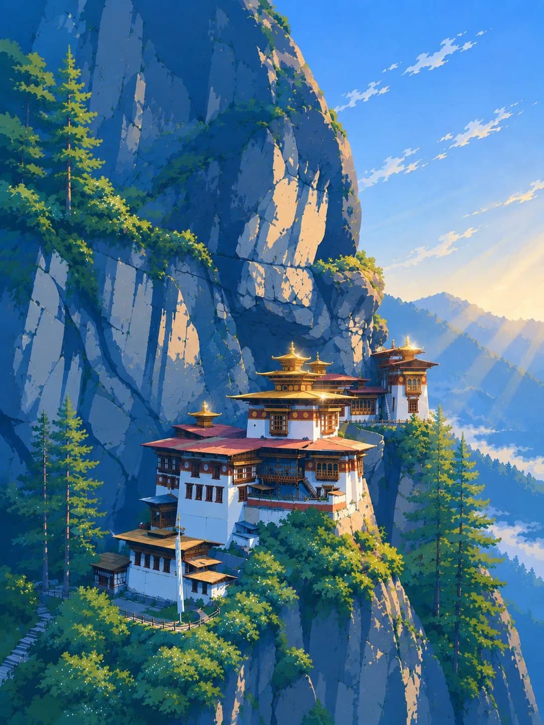 The Paro valley
