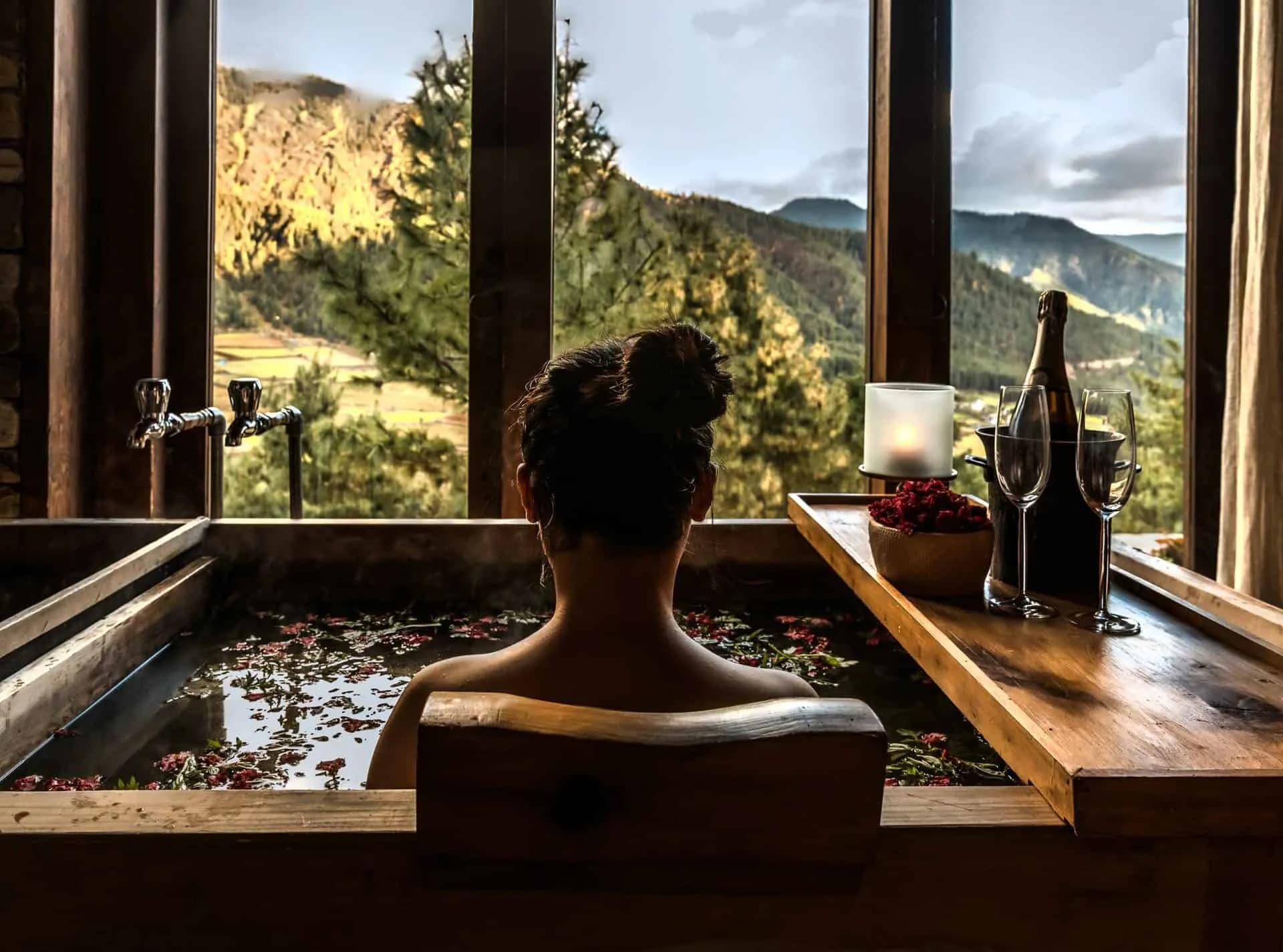 Gangtey Lodge, above the Phobjikha valley