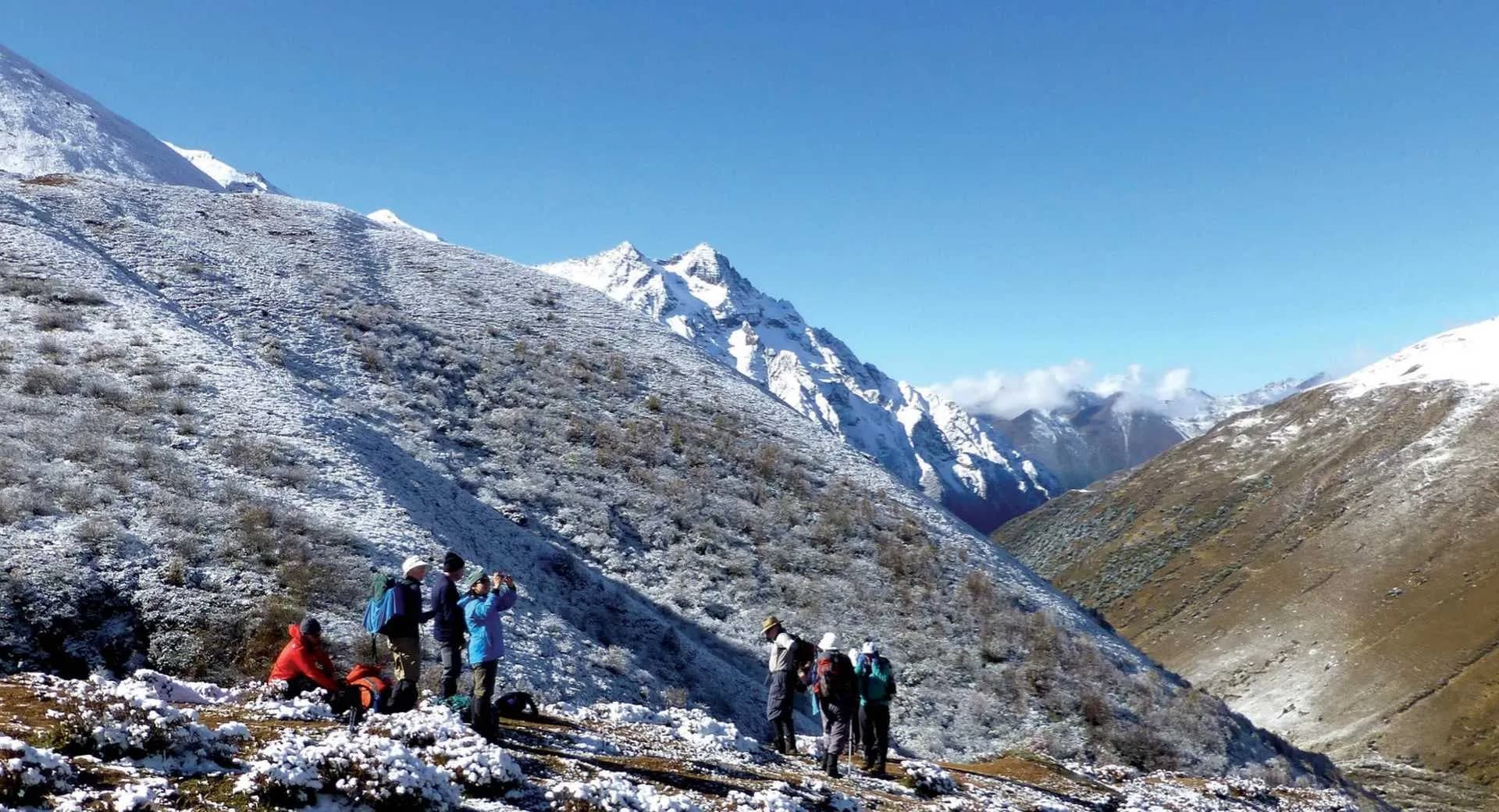 The Snowman Trek, crossing the high Bhutanese passes